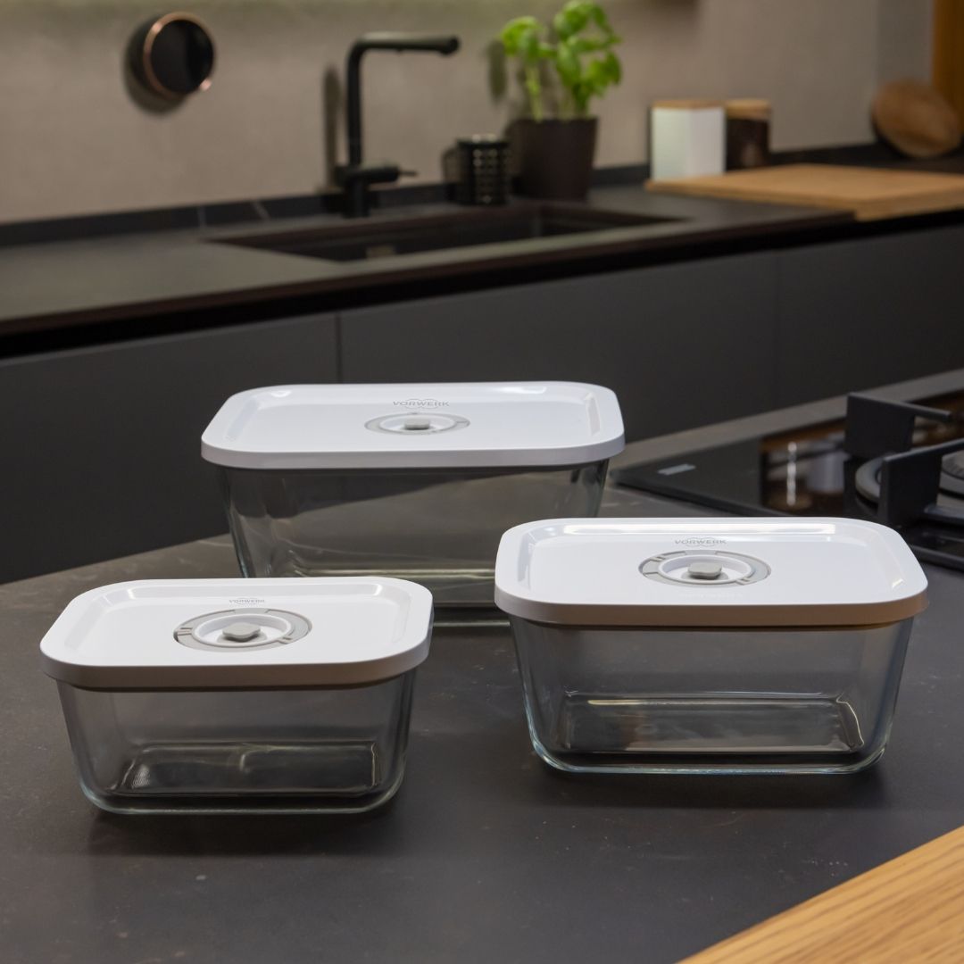 Vacuum Containers – 3-Piece Set